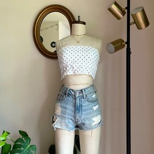 PacSun LA Hearts | Floral Crop top ✿